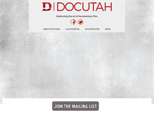 Tablet Screenshot of docutah.com
